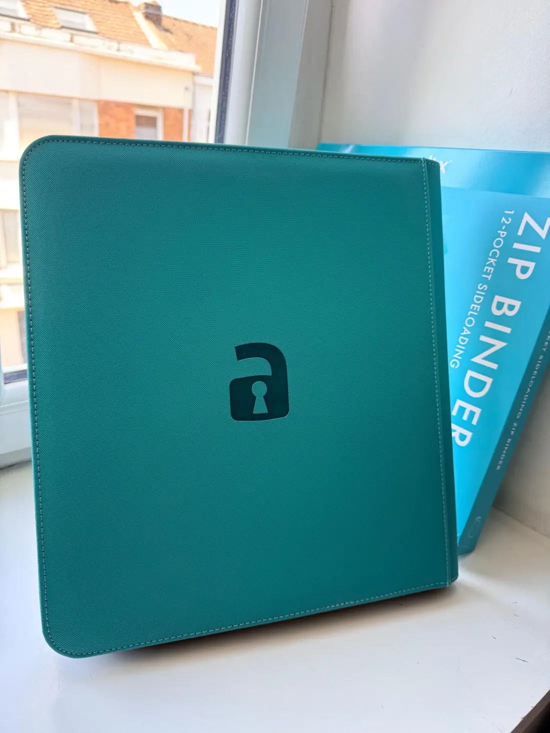 Binder Vault X personnalisé peint à la main, version Méga-Dracolosse