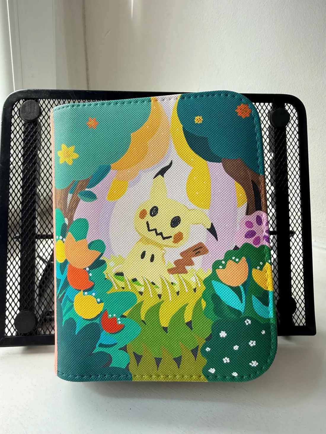 Binder Pokémon personnalisé peint à la main, Mimiqui